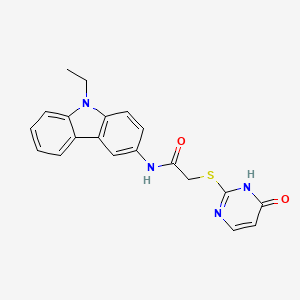 molecular formula C20H18N4O2S B10816151 PK095 