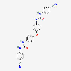 molecular formula C28H20N6O3 B10817606 NSC80734 