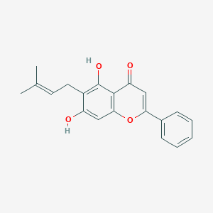 molecular formula C20H18O4 B108178 6-Prenylchrysin CAS No. 50678-91-6