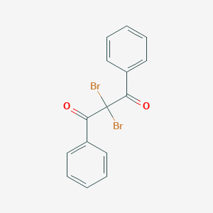 molecular formula C15H10Br2O2 B108181 2,2-Dibromo-1,3-diphenylpropane-1,3-dione CAS No. 16619-55-9