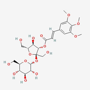 molecular formula C24H34O15 B10818125 Glomeratose A 