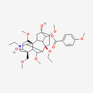 molecular formula C35H51NO10 B10818273 Acoforestinine 