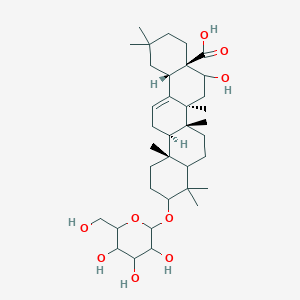molecular formula C36H58O9 B10818329 Ecliptasaponin D 