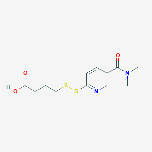 molecular formula C12H16N2O3S2 B10818483 Dmac-pdb 