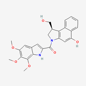 molecular formula C25H24N2O6 B10818490 Seco-Duocarmycin TM 