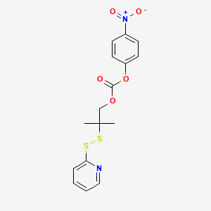 molecular formula C16H16N2O5S2 B10818521 PDdEC-NB 