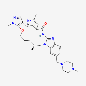molecular formula C30H38N8O2 B10818558 BI-4020 
