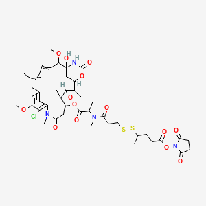 molecular formula C44H59ClN4O14S2 B10818564 Spp-DM1 