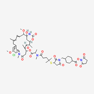 molecular formula C54H72ClN5O16S B10818610 DM4-Smcc 