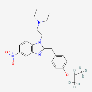 molecular formula C23H30N4O3 B10818971 Isotonitazene-d7 