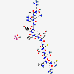 molecular formula C103H153F3N28O24S2 B10819026 MOTS-c (human) (trifluoroacetate salt) 