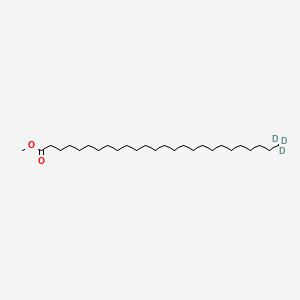 molecular formula C27H54O2 B10819042 Hexacosanoic Acid Methyl Ester-d3 