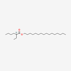 molecular formula C24H48O2 B10819229 Hexadecyl 2-ethylhexanoate CAS No. 90411-68-0