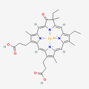 molecular formula C34H36FeN4O5 B10819241 FE-Mesopone 