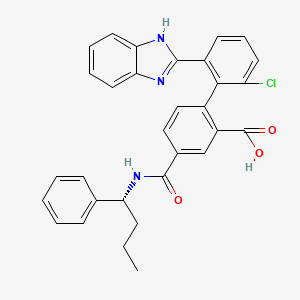 molecular formula C31H26ClN3O3 B10819265 APJ receptor agonist 1 
