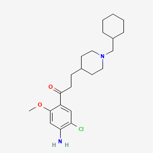 molecular formula C22H33ClN2O2 B10819268 Donecopride 