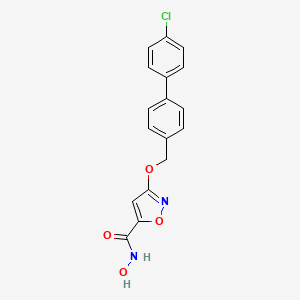 molecular formula C17H13ClN2O4 B10819286 ASM-IN-3 