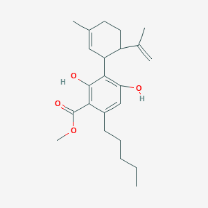 molecular formula C23H32O4 B10819452 Cannabidiolic acid methyl ester 
