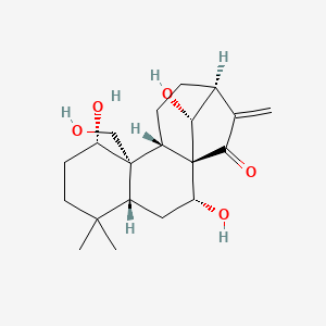 molecular formula C20H30O5 B10819498 Kamebakaurin 