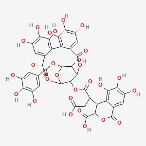 molecular formula C41H32O28 B10819513 Neochebulagic acid 