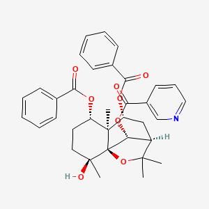 molecular formula C35H37NO8 B10819576 Regelidine 