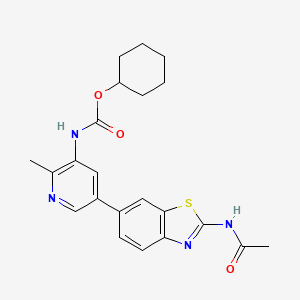 molecular formula C22H24N4O3S B10819692 PK68 