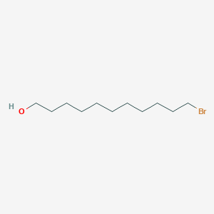molecular formula C11H23BrO B108197 溴-1-十一醇 CAS No. 1611-56-9