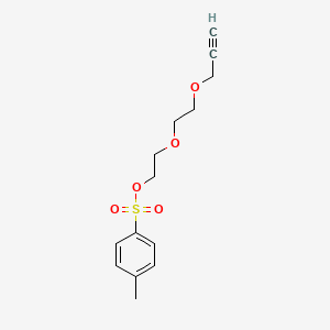 molecular formula C14H18O5S B10819724 Propargyl-PEG3-Tos 