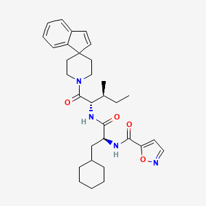 molecular formula C32H42N4O4 B10819825 GB-88 