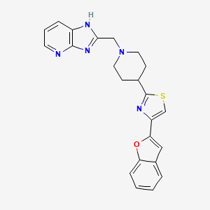 molecular formula C23H21N5OS B10819848 BAY-179 