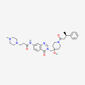 molecular formula C32H42N6O4 B10819875 XL 188 