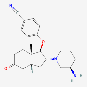 molecular formula C22H29N3O2 B10819894 DS88790512 