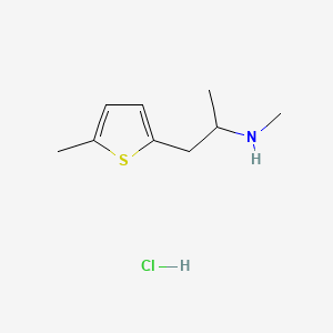 molecular formula C9H16ClNS B10820171 5-MMPA (hydrochloride) 
