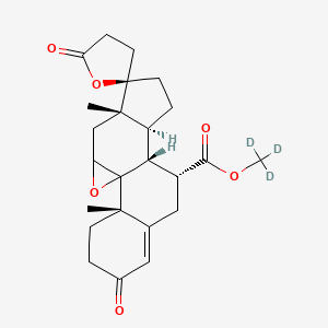 molecular formula C24H30O6 B10820207 Eplerenone-d3 