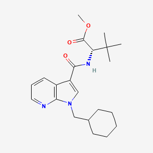 molecular formula C22H31N3O3 B10820218 Mdmb-chm7aica 