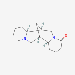 molecular formula C15H24N2O B10820228 (+)-Lupanine CAS No. 4356-43-8