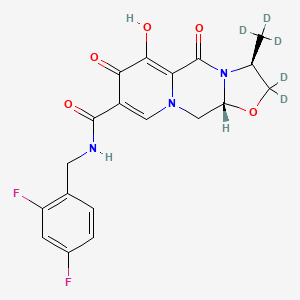 molecular formula C19H17F2N3O5 B10820234 Cabotegravir-d5 