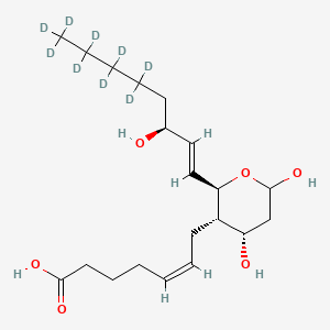molecular formula C20H34O6 B10820260 Thromboxane B2-d9 