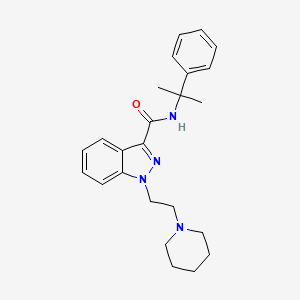 molecular formula C24H30N4O B10820292 Cumyl-pipetinaca 