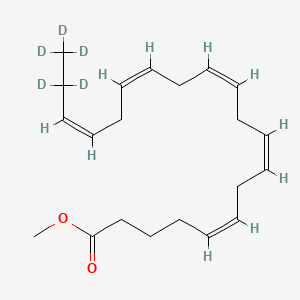molecular formula C21H32O2 B10820302 Eicosapentaenoic acid methyl ester-d5 