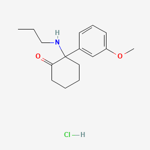 molecular formula C16H24ClNO2 B10820443 Methoxpropamine (hydrochloride) 