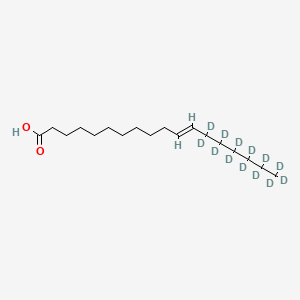 molecular formula C18H34O2 B10820458 trans-Vaccenic Acid-d13 
