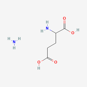 molecular formula C5H12N2O4 B10820462 L-Glutamic Acid (ammonium salt) CAS No. 15673-81-1