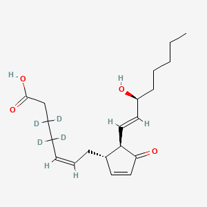 molecular formula C20H30O4 B10820465 Prostaglandin J2-d4 