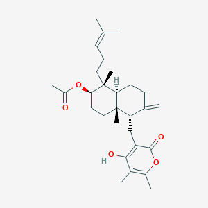 molecular formula C29H42O5 B10820570 Sesquicillin A 
