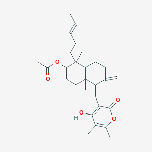 molecular formula C29H42O5 B10820600 Sesquicillin A 