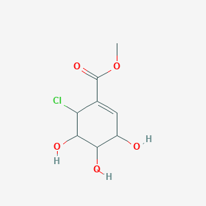 molecular formula C8H11ClO5 B10820615 Pericosine A 