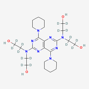 molecular formula C24H40N8O4 B10820675 Dipyridamole-d16 