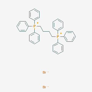 molecular formula C40H38BrP2+ B108207 Tetramethylenebis(triphenylphosphonium bromide) CAS No. 15546-42-6