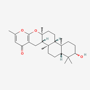 molecular formula C26H38O4 B10820743 Chevalone E 